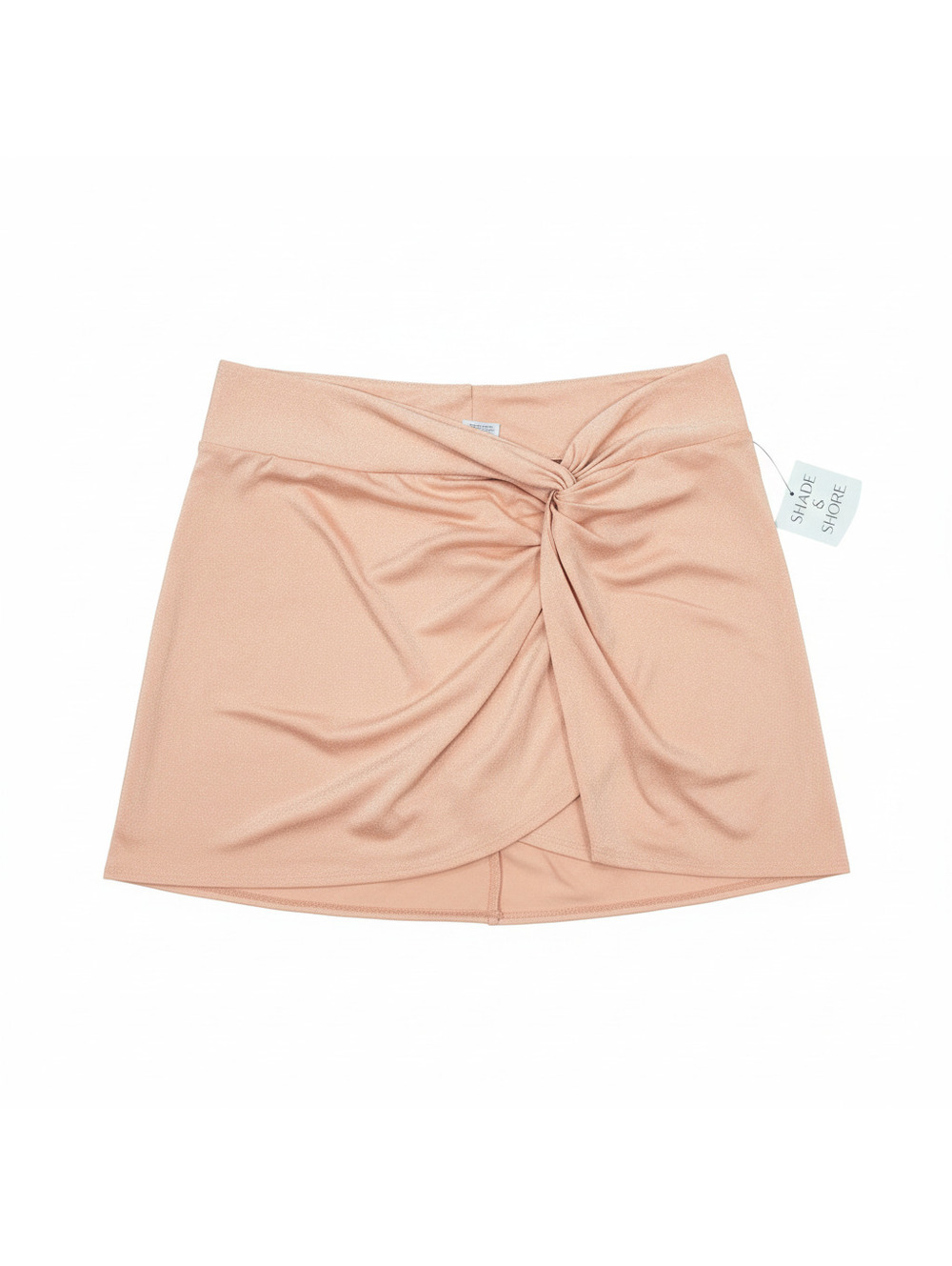 Shade & Shore Women's Pink Cover Up with Knot Detail XL 16